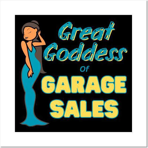 Garage Sale Goddess Wall Art by Orange Otter Designs